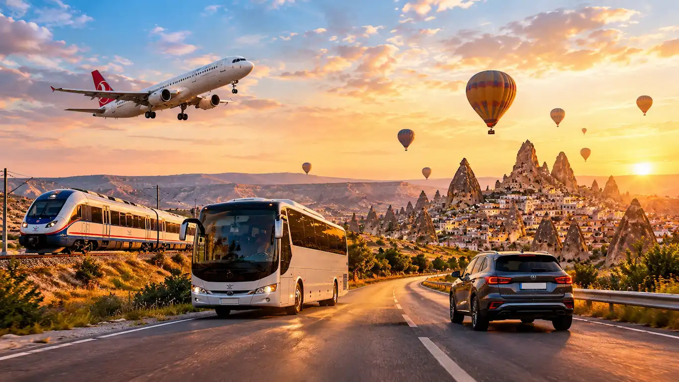 How to Get to Cappadocia: By Plane, Bus and Car 2026